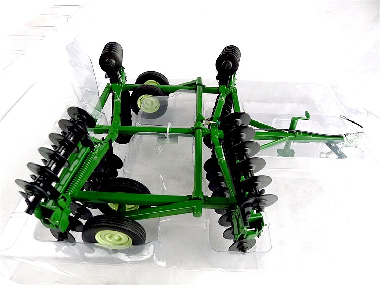 rare fine 1: 16 263 reclaimer plough Alloy tractor accessories model Collection model