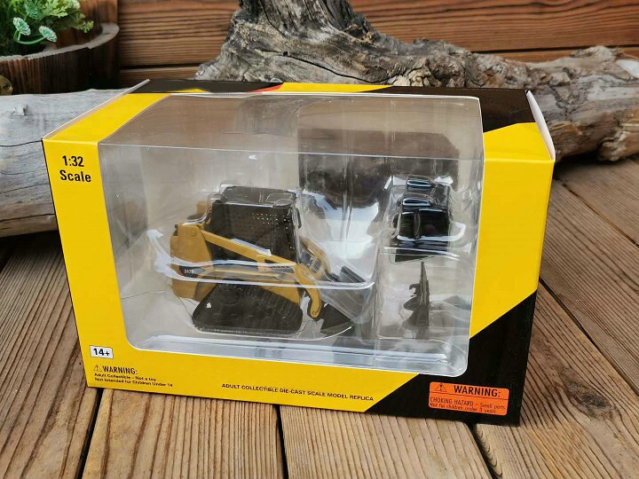 Special Offer 1:32 247 skid steer loader Forklift truck model Two types of wheel and track Alloy car model Special Offer 1:32 247 skid steer loader Forklift truck model Two types of wheel and track Alloy car model