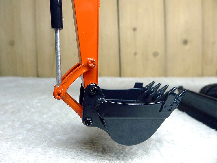 Fine 1:24 kx080-4 bulldozer excavator model Agricultural machinery model Alloy collection model