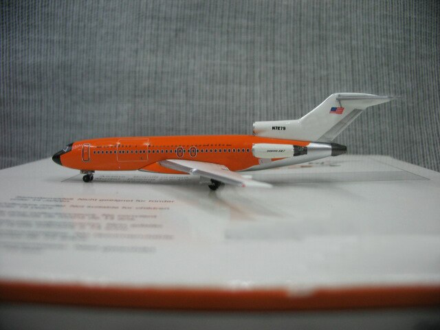 rare 1:500 American 727-100 aircraft model n7279 Alloy collection model