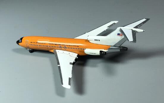 rare 1:500 American 727-100 aircraft model n7279 Alloy collection model