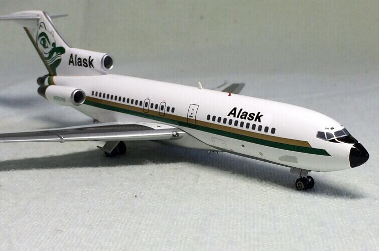 rare fine 1:200 Alaska b727-100 aircraft model n797as Alloy collection model