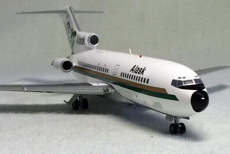 rare fine 1:200 Alaska b727-100 aircraft model n797as Alloy collection model
