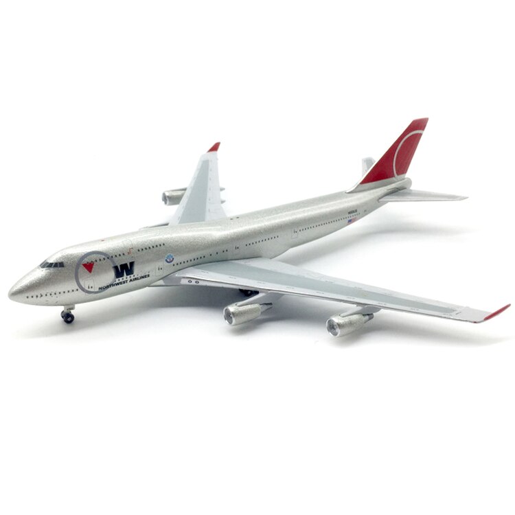 rare 1:400 U.S.A 747-400 aircraft model Alloy collection model