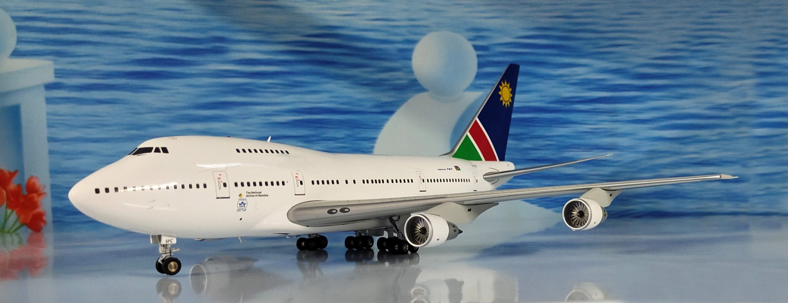 Out of print fine 1:200 Zs-spc model of 747SP alloy airliner in Namibia, Africa Alloy collection model Perfect texture Out of print fine 1:200 Zs-spc model of 747SP alloy airliner in Namibia, Africa Alloy collection model Perfect texture
