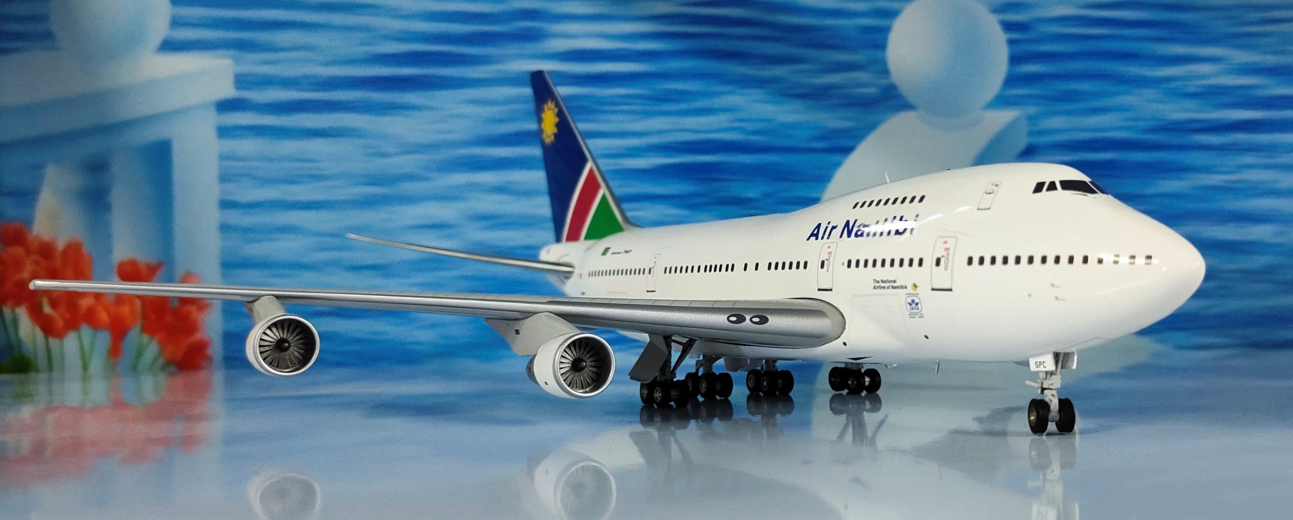 Out of print fine 1:200 Zs-spc model of 747SP alloy airliner in Namibia, Africa Alloy collection model Perfect texture Out of print fine 1:200 Zs-spc model of 747SP alloy airliner in Namibia, Africa Alloy collection model Perfect texture