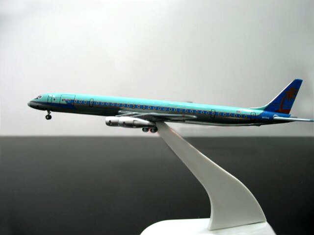 Blister packaging rare 1: 500 US dc-8-61 n8786r aircraft model Alloy collection model