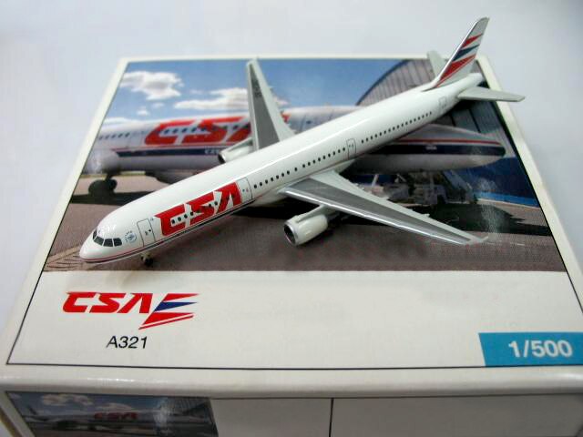 rare 1:500 Czech A321 aircraft model ok-cec Alloy collection model