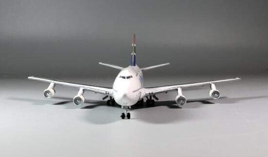 rare 1:500 South Africa 747-300 zs-sac aircraft model Alloy collection model