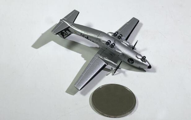 1/500 Germany C-160 Medium tactical transport aircraft model 60th anniversary coating Alloy collection model