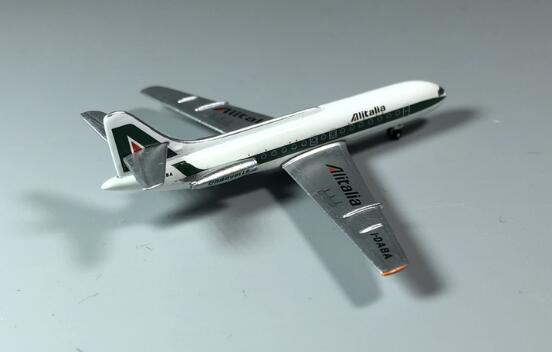 rare 1:500 Italian se-210 aircraft model i-daba Alloy collection model rare 1:500 Italian se-210 aircraft model i-daba Alloy collection model