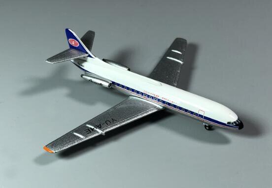 rare 1:500 Yugoslavia se-210 Yu ahe aircraft model Alloy collection model