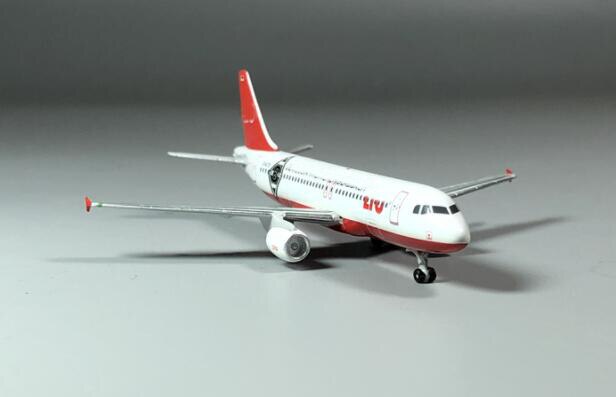 rare 1: 500 A320 d-altb aircraft model of Germany Alloy static display