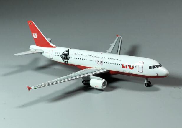 rare 1: 500 A320 d-altb aircraft model of Germany Alloy static display
