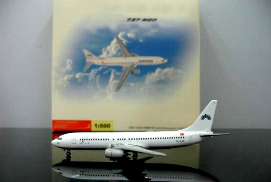 rare 1:500 Turkey 737 tc-sub Model plane Alloy collection model