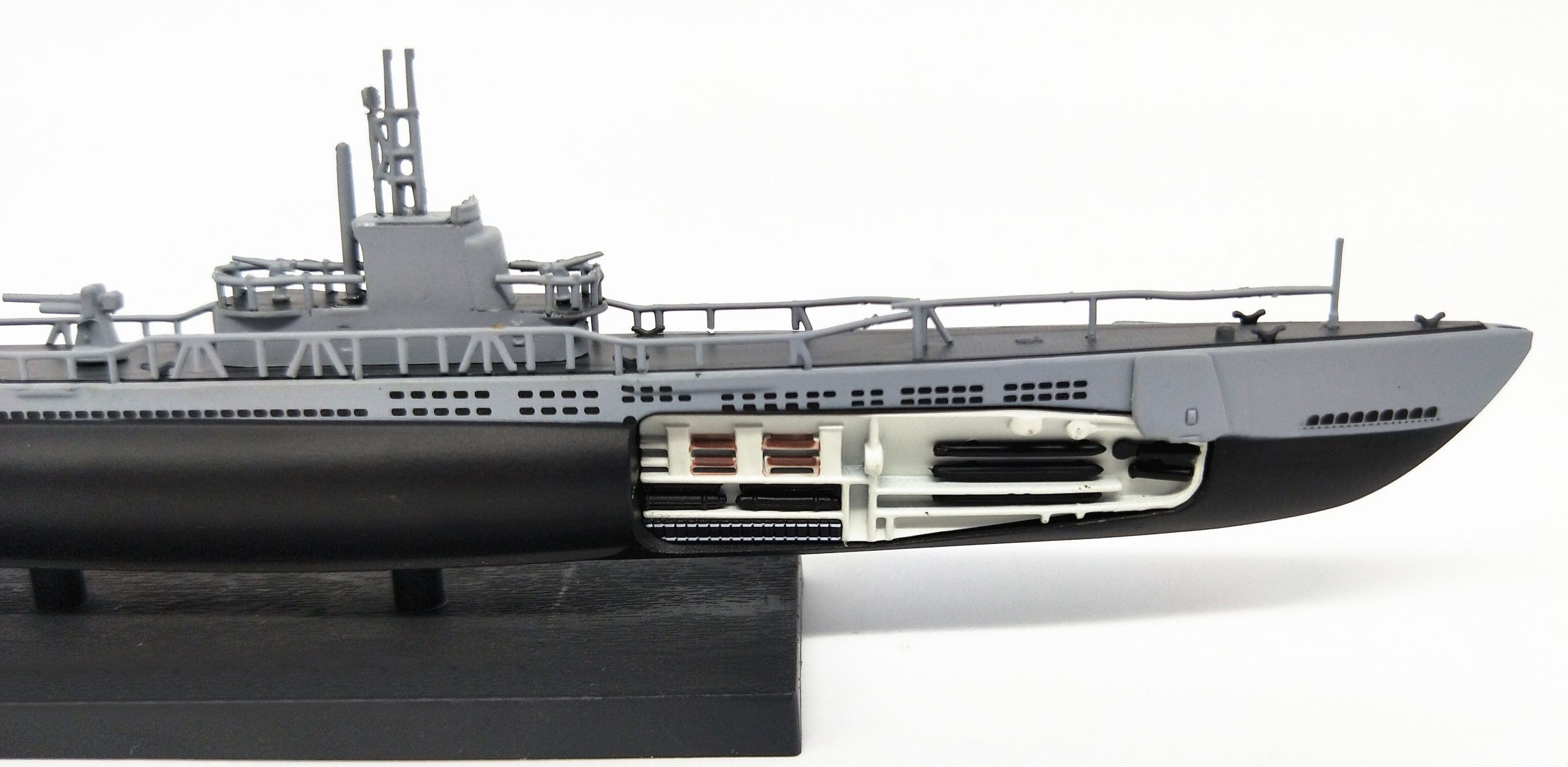 1:350 1944 World War II U.S. Navy Barb submarine Warship model alloy Die-casting Collection Model