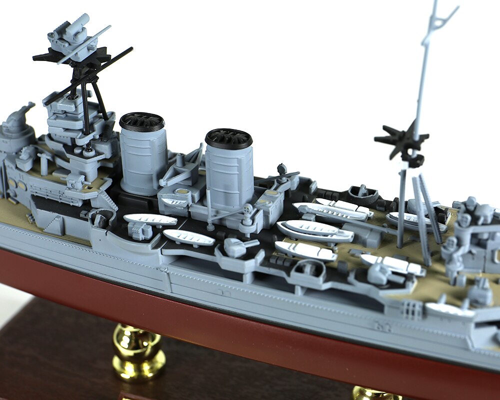 fine 1:700 World War II Royal Navy Battlecruiser hood Simulation product Alloy collection model