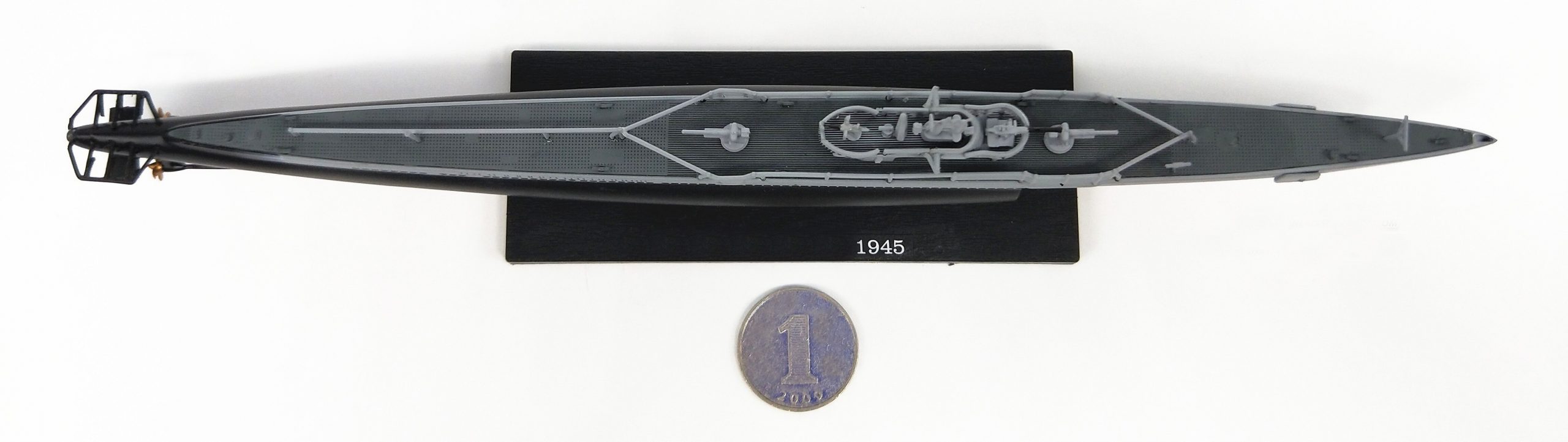 1:350 1945 World War II U.S. Navy Archer fish submarine Warship model alloy Die-casting Collection Model