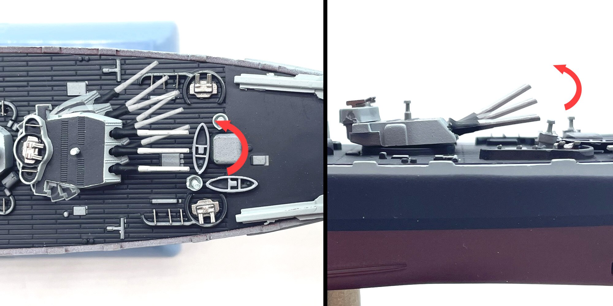 1:1000 World War II Massachusetts BB-59 battleship Finished model ornaments Hull alloy