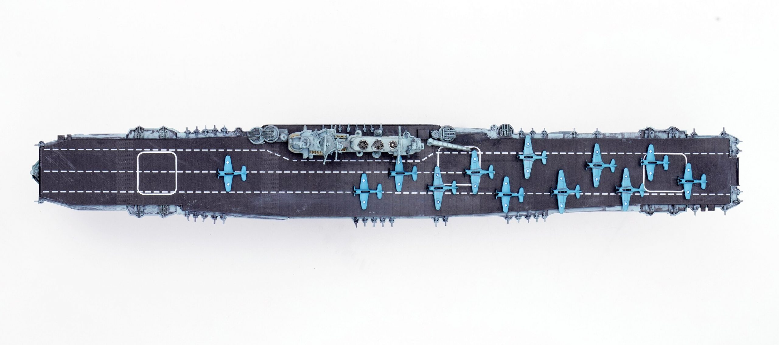 1: 1000 World War II American cv-6 USS Enterprise Model Finished product collection model Hull alloy 1: 1000 World War II American cv-6 USS Enterprise Model Finished product collection model Hull alloy