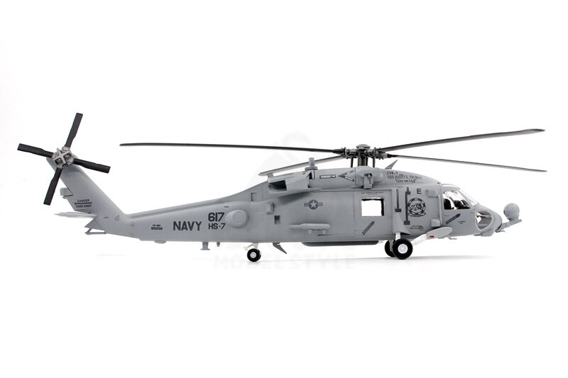 1 / 72 US Navy hh-60h rescue helicopter hs-7 Trumpeter 36921 Finished product model 1 / 72 US Navy hh-60h rescue helicopter hs-7 Trumpeter 36921 Finished product model