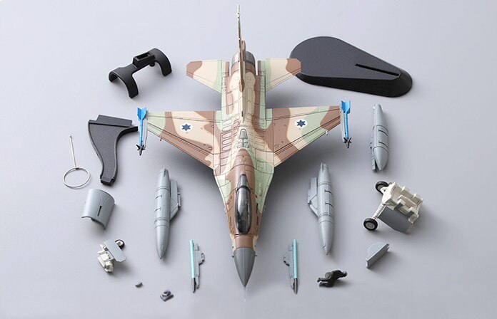Fine 1 / 72 Israel air force F-16C fighter 101 squadron Alloy collection model