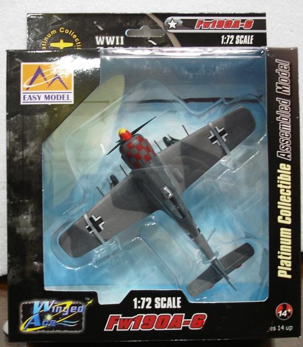 Trumpet 1:72 German FW190 A-6 fighter 36403 finished product model