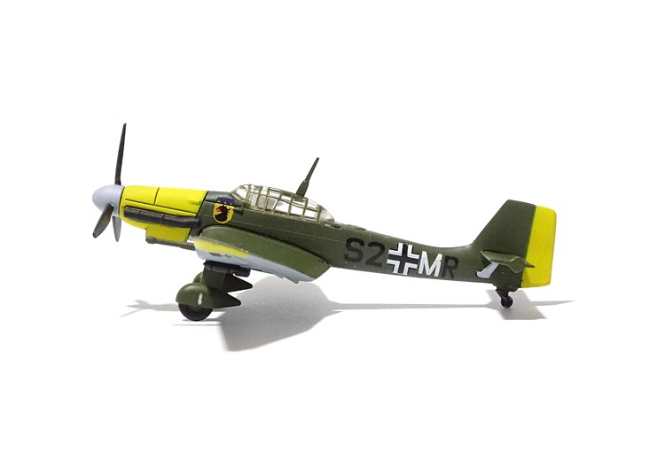 1 / 110 German Ju 87 dive bomber model Finished product collection Alloy aircraft model
