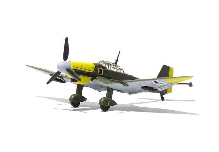 1 / 110 German Ju 87 dive bomber model Finished product collection Alloy aircraft model