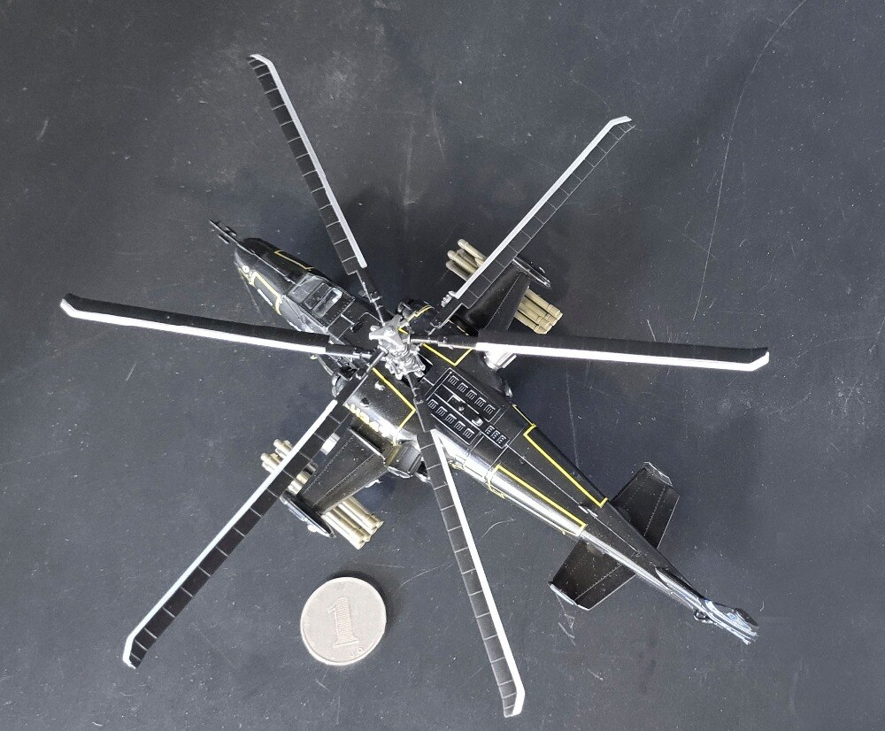 1:72 Russian Ka-50 armed helicopter Finished product simulation model 37020 1:72 Russian Ka-50 armed helicopter Finished product simulation model 37020