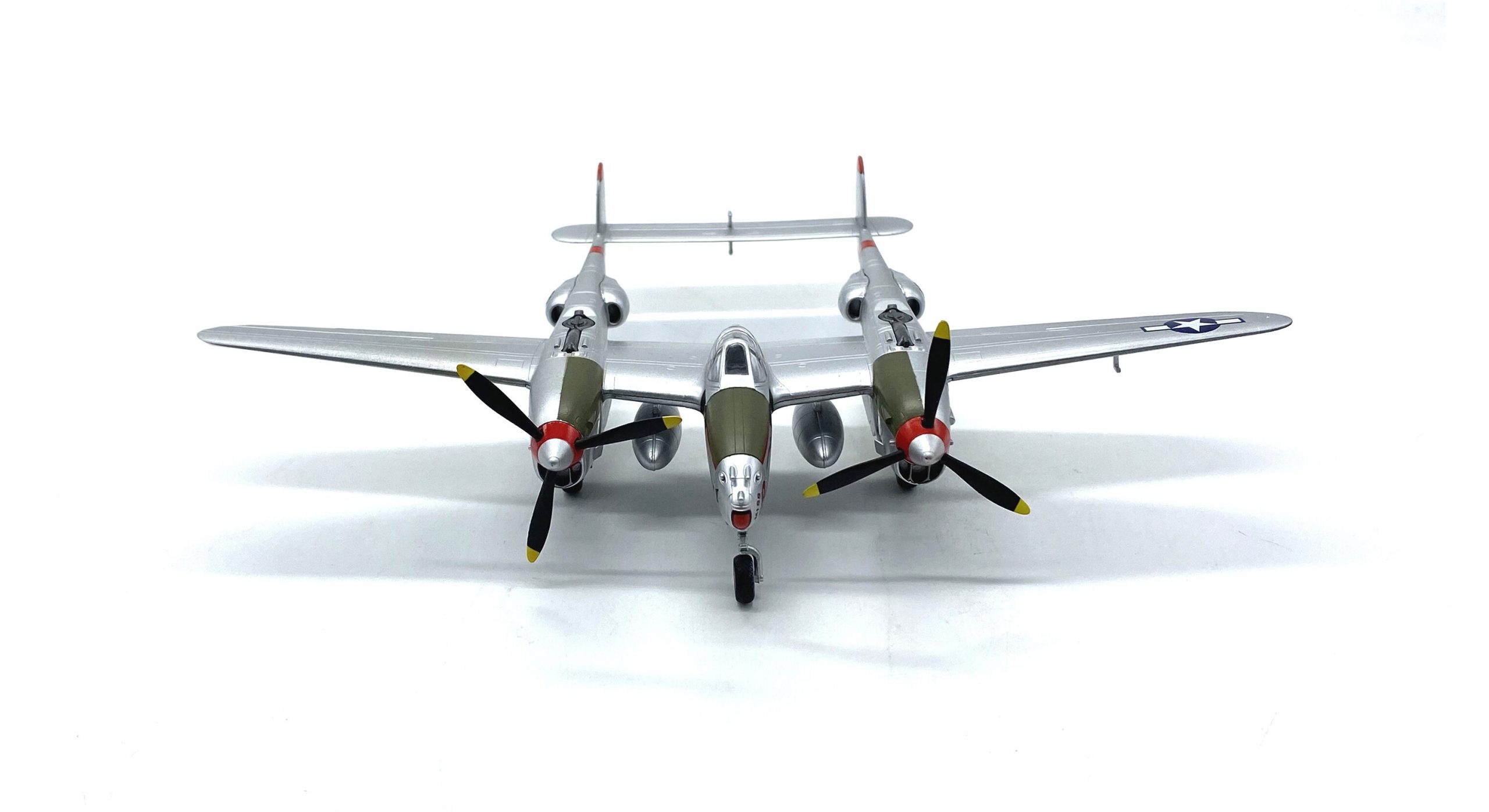 1: 72 US Air Force P-38 fighter model Simulation finished product model 36431 1: 72 US Air Force P-38 fighter model Simulation finished product model 36431