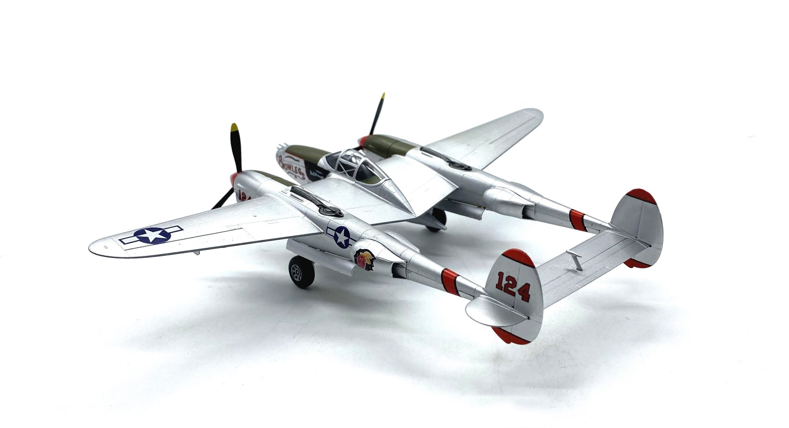 1: 72 US Air Force P-38 fighter model Simulation finished product model 36431 1: 72 US Air Force P-38 fighter model Simulation finished product model 36431