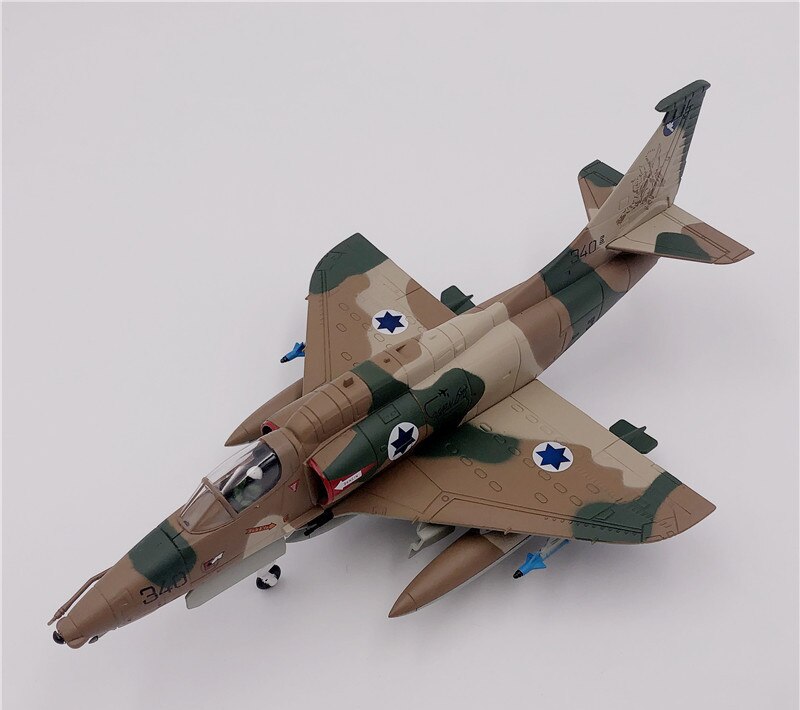 rare Special Offer 1:72 Middle East War Israeli Air Force Model of A4 Attacker alloy Collection Model