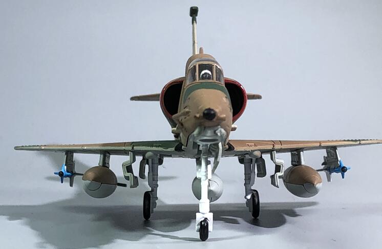 rare Special Offer 1:72 Middle East War Israeli Air Force Model of A4 Attacker alloy Collection Model
