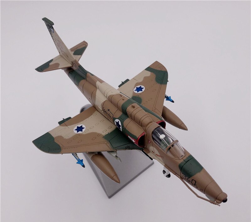 rare Special Offer 1:72 Middle East War Israeli Air Force Model of A4 Attacker alloy Collection Model