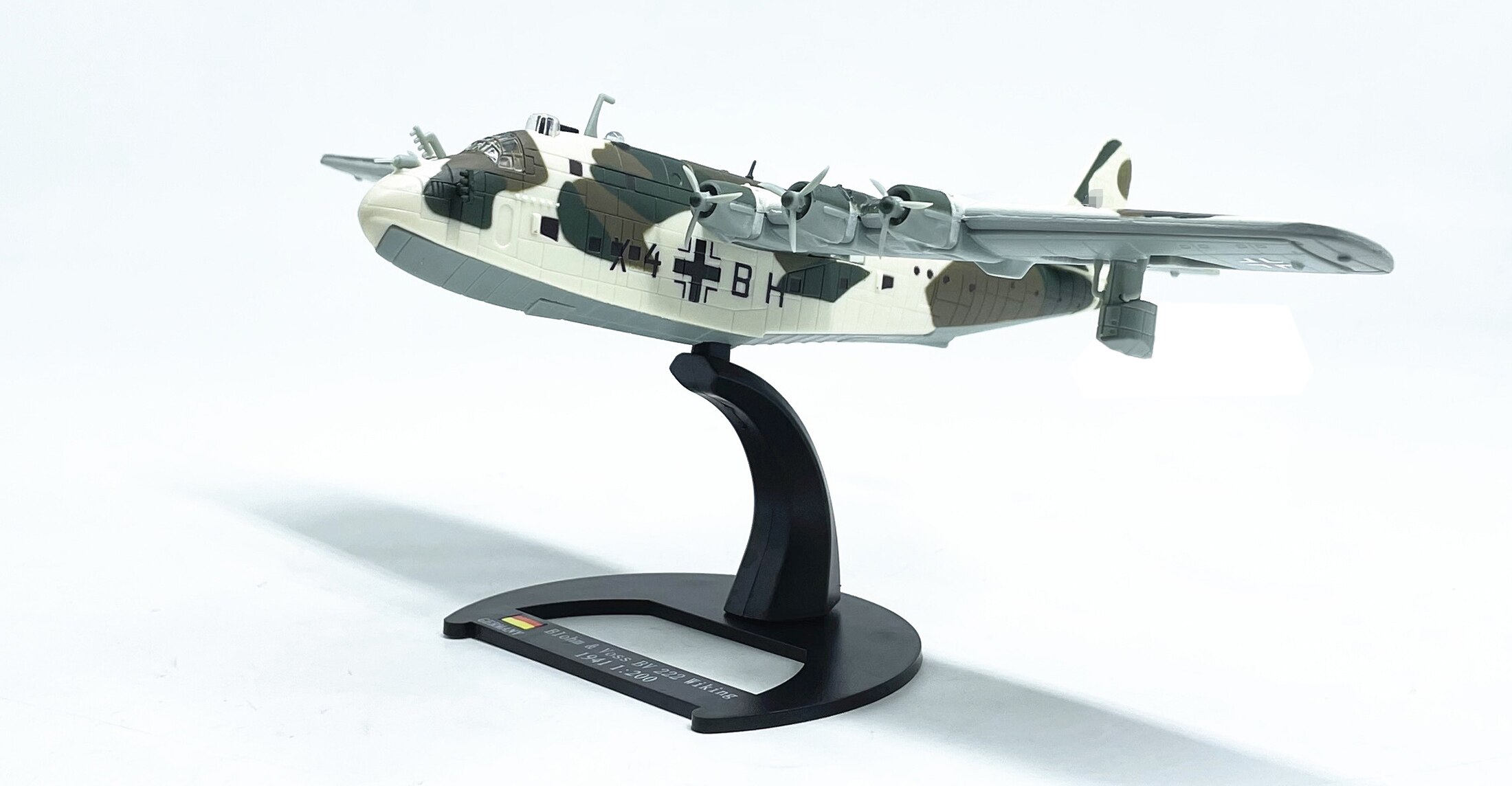 1: 200 German bv-222 large seaplane maritime patrol aircraft Antisubmarine aircraft model Simulated pendulum