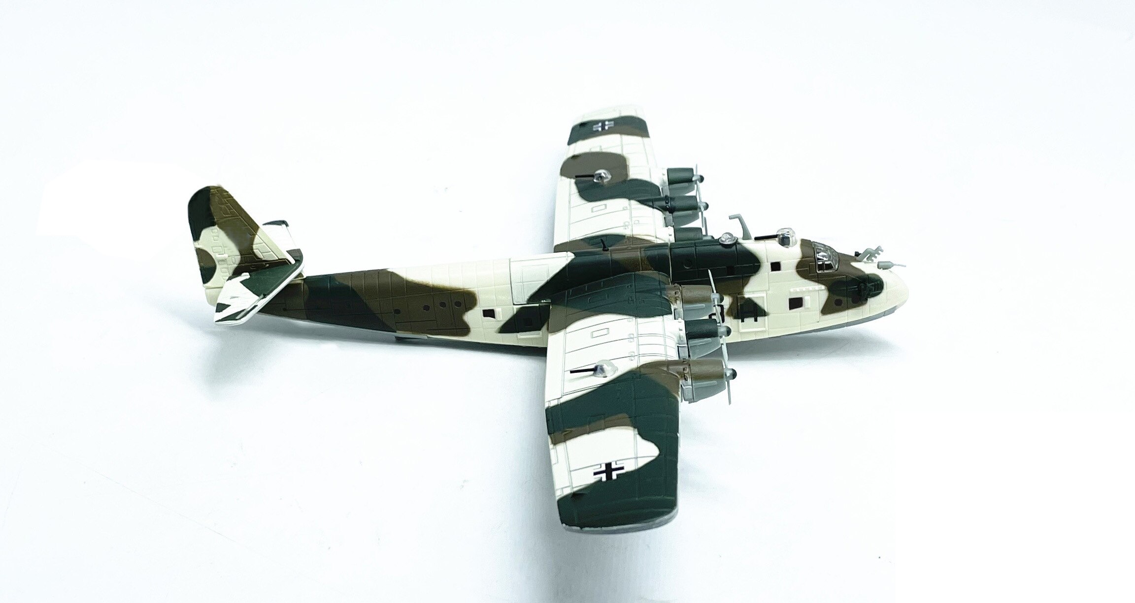 1: 200 German bv-222 large seaplane maritime patrol aircraft Antisubmarine aircraft model Simulated pendulum