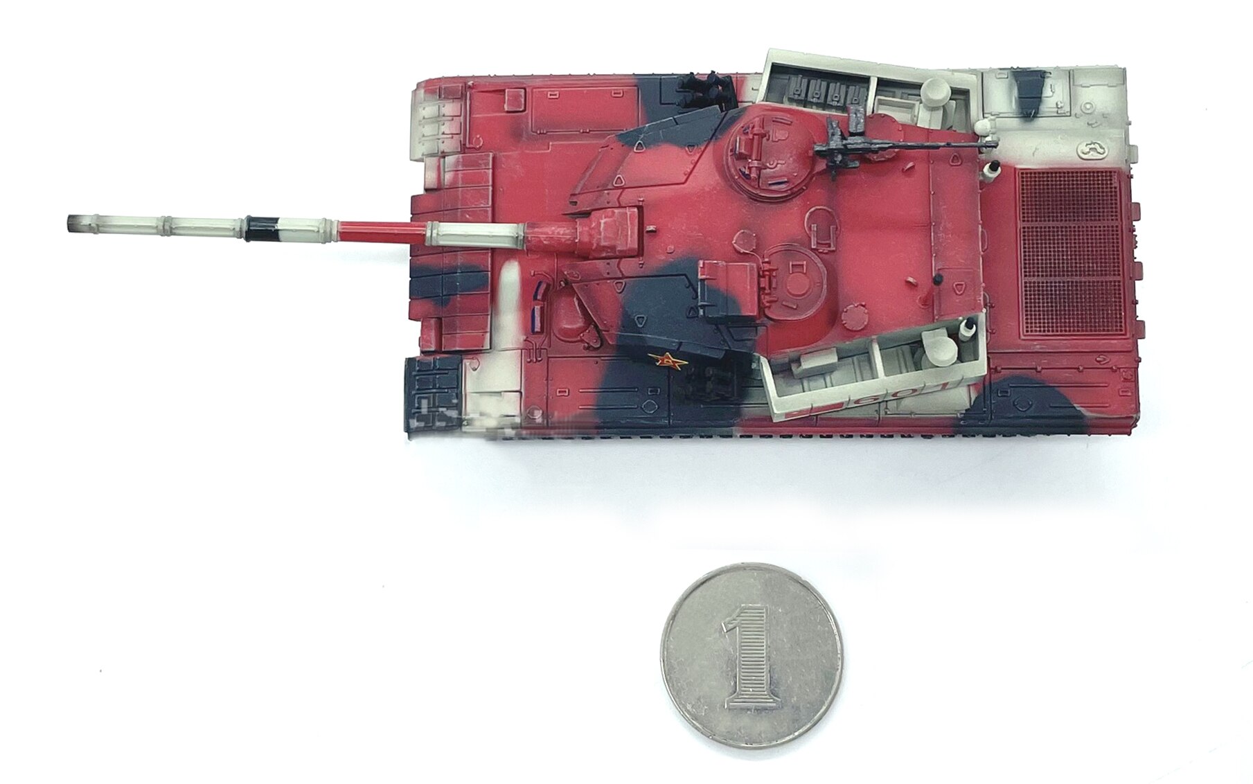 1: 72 China ztz-96b main battle tank 2018 international tank race Plastic finished product model