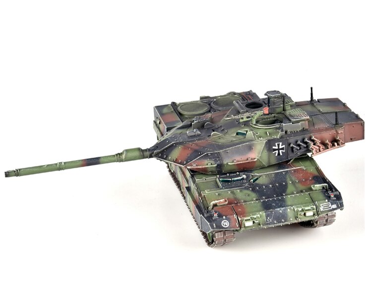 1:72 German L2a6ex tank model NATO camouflage Finished product collection model