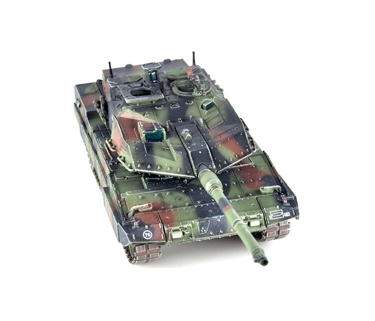 1:72 German L2a6ex tank model NATO camouflage Finished product collection model