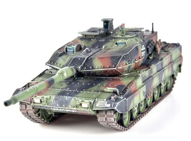 1:72 German L2a6ex tank model NATO camouflage Finished product collection model