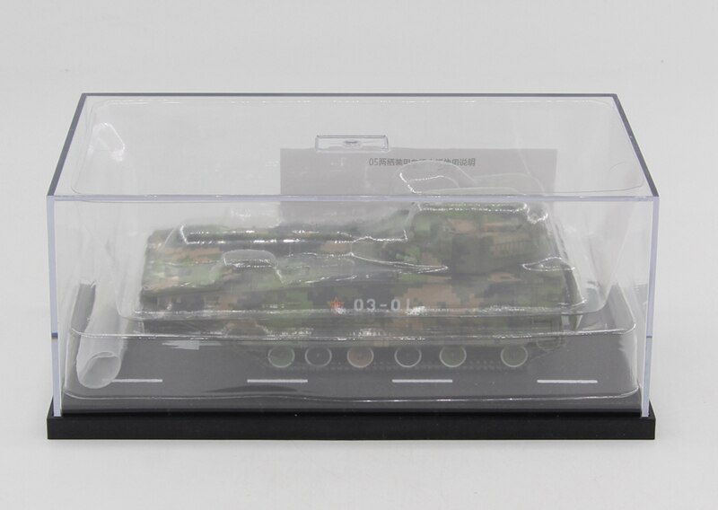 Fine 1:72 Chinese zbd-05 amphibious landing tank army duck Digital Camouflage number random Alloy collection model
