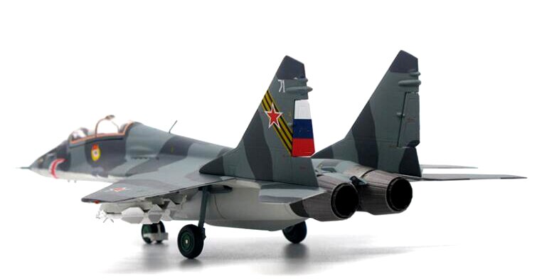 Fine 1 / 72 Russian air force mig-29ub fighter model Two seater Alloy collection model