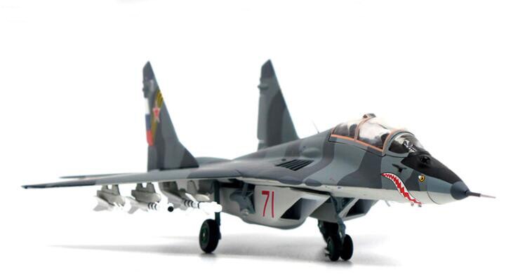 Fine 1 / 72 Russian air force mig-29ub fighter model Two seater Alloy collection model