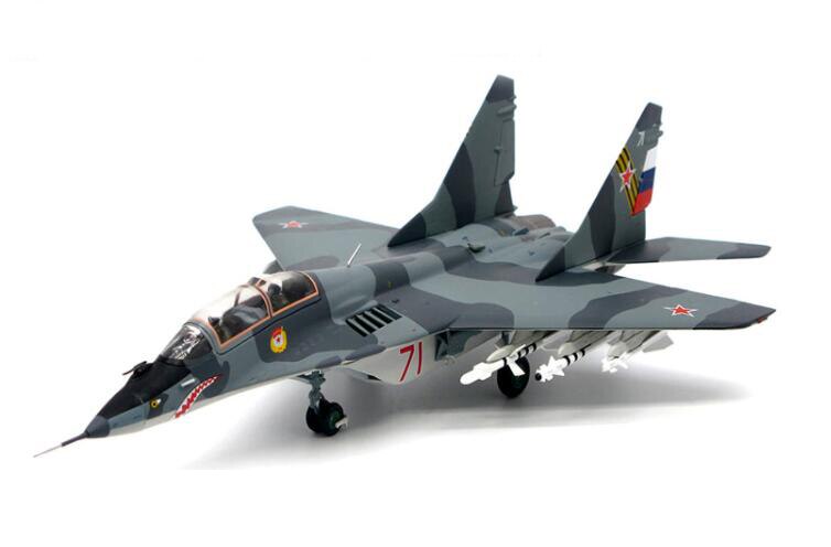 Fine 1 / 72 Russian air force mig-29ub fighter model Two seater Alloy collection model