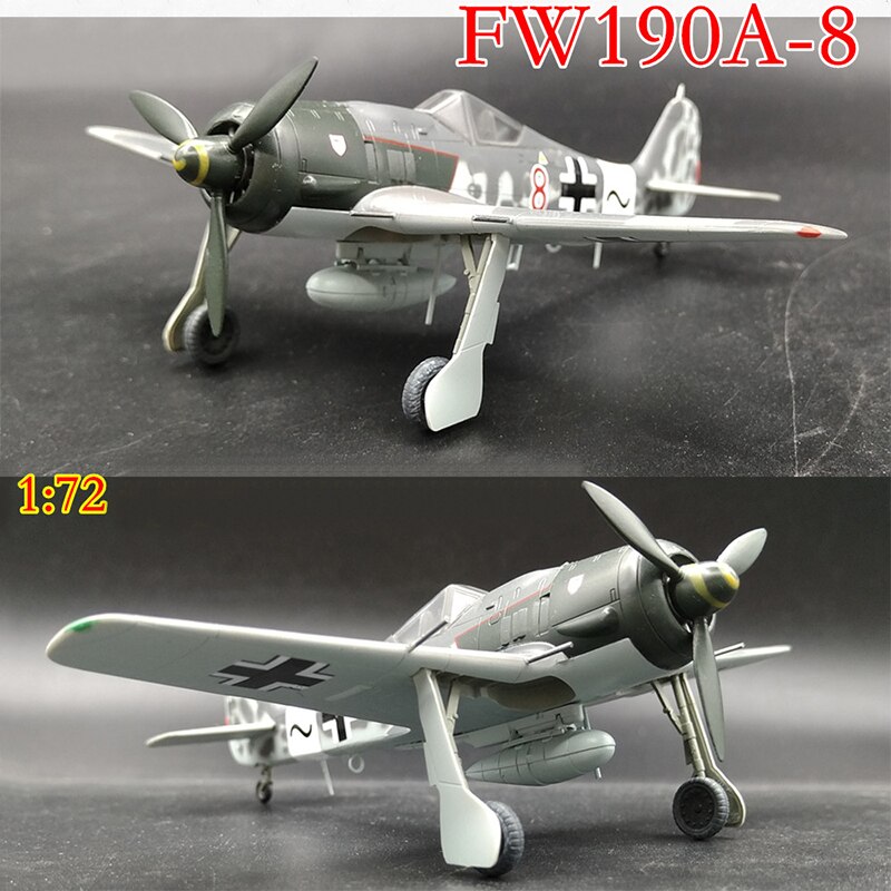 Trumpeter 1/72 German fw190 A-8 fighter 36364 finished product model Trumpeter 1/72 German fw190 A-8 fighter 36364 finished product model