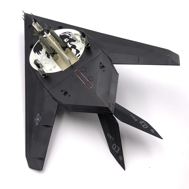 1 / 72 USAF F-117A fighter Finished alloy aircraft model