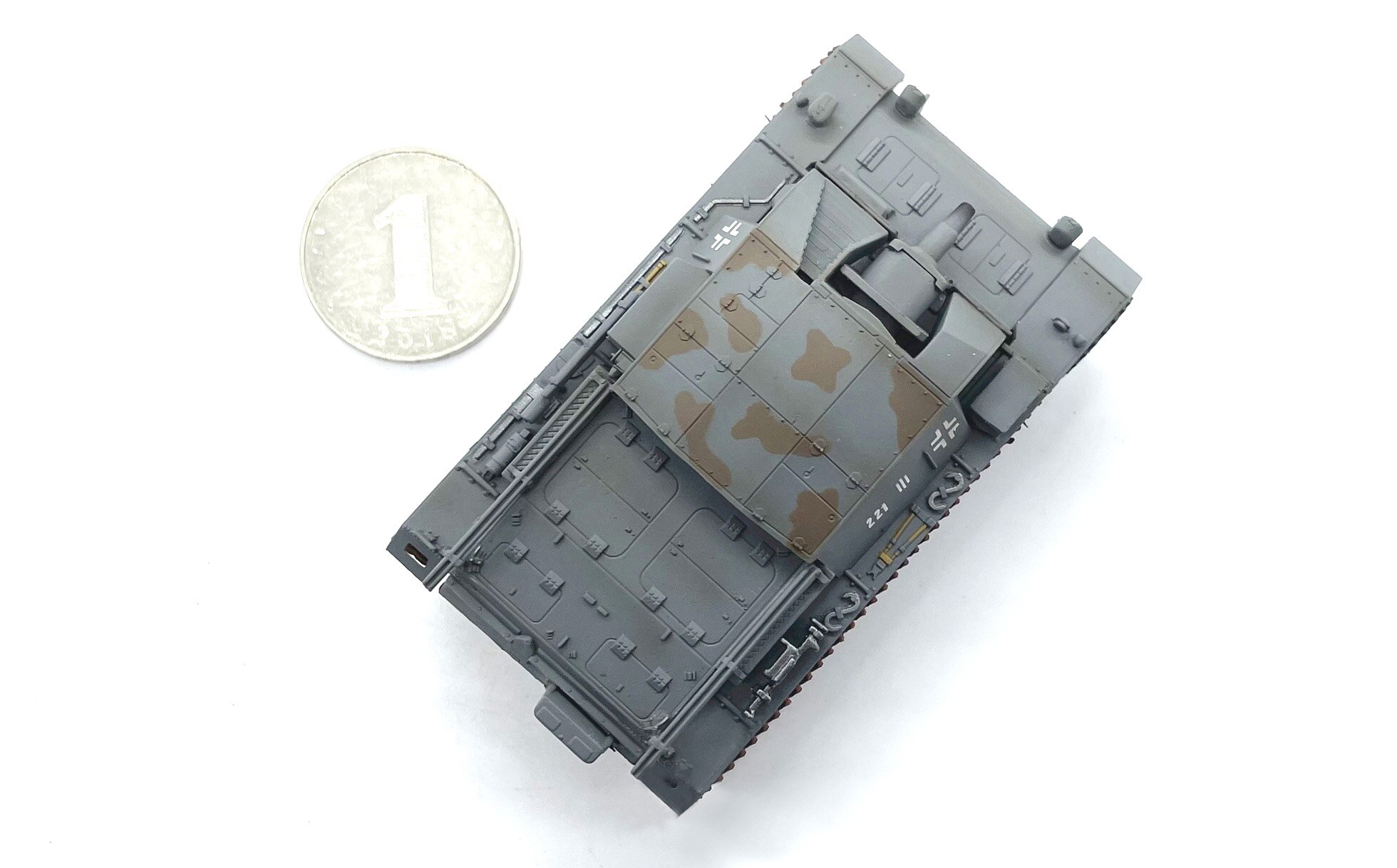 1: 72 German No. 3 assault tank model B Barbarosa trumpeter 36135 Finished product collection model 1: 72 German No. 3 assault tank model B Barbarosa trumpeter 36135 Finished product collection model