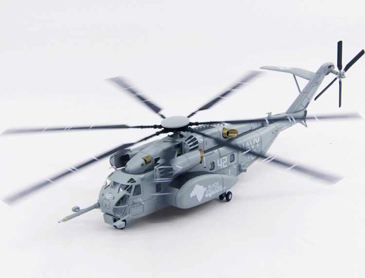 1: 72 US Navy MH-53E helicopter model Finished alloy model Simulation ornament Fuselage number random 1: 72 US Navy MH-53E helicopter model Finished alloy model Simulation ornament Fuselage number random