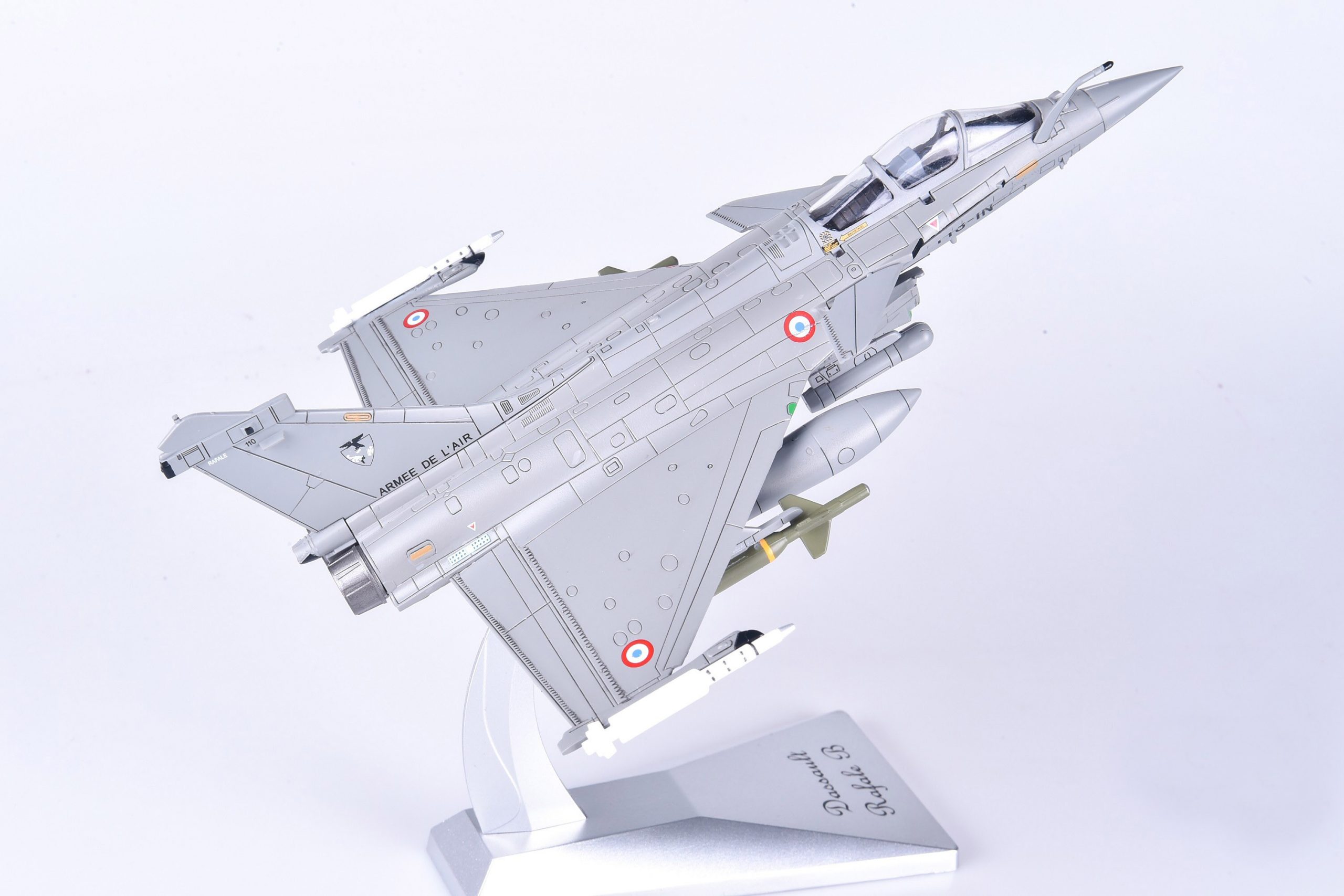 1: 72 French Air Force Rafal c fighter Hamantan operation in Libya Alloy aircraft model